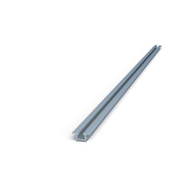 Trilho Caixa Embutido Alumnio Anodizado, Cinza, 3M