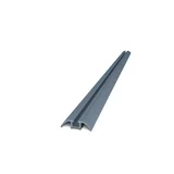 Trilho Caixa Simples Al Anod, Cinza, 3M
