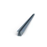 Trilho D30 Embutido Alumínio Anodizado, Cinza, 3M