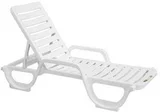 Espreguiçadeira Bahia Regulável 4 Posições 28x67x190cm Branco