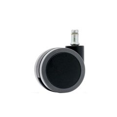 Rodizio Sq65 HGA Nylon com Capa Pu Cinza