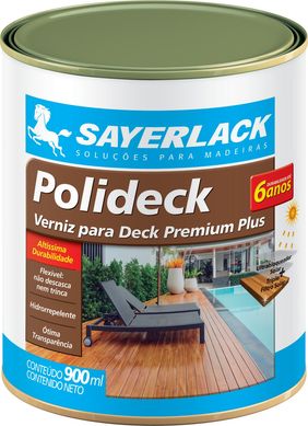 Verniz Polideck Semi-Brilho 0,9L Ip 