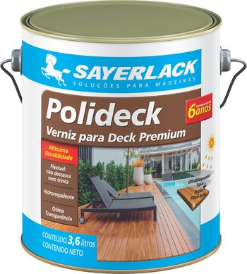 Polideck Semi Brilho Natural 3.6L