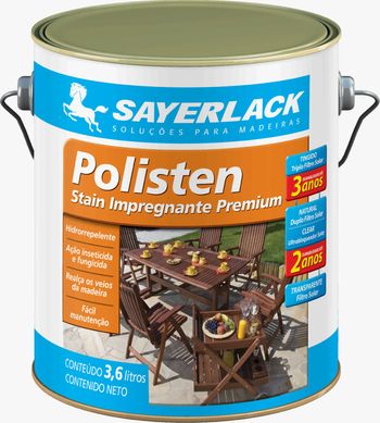 Verniz Polisten 3,6L Natural 