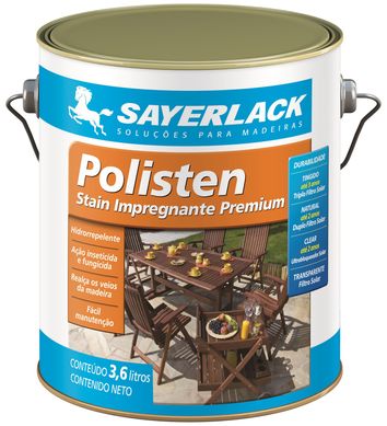 Verniz Polisten 3,6L Incolor 