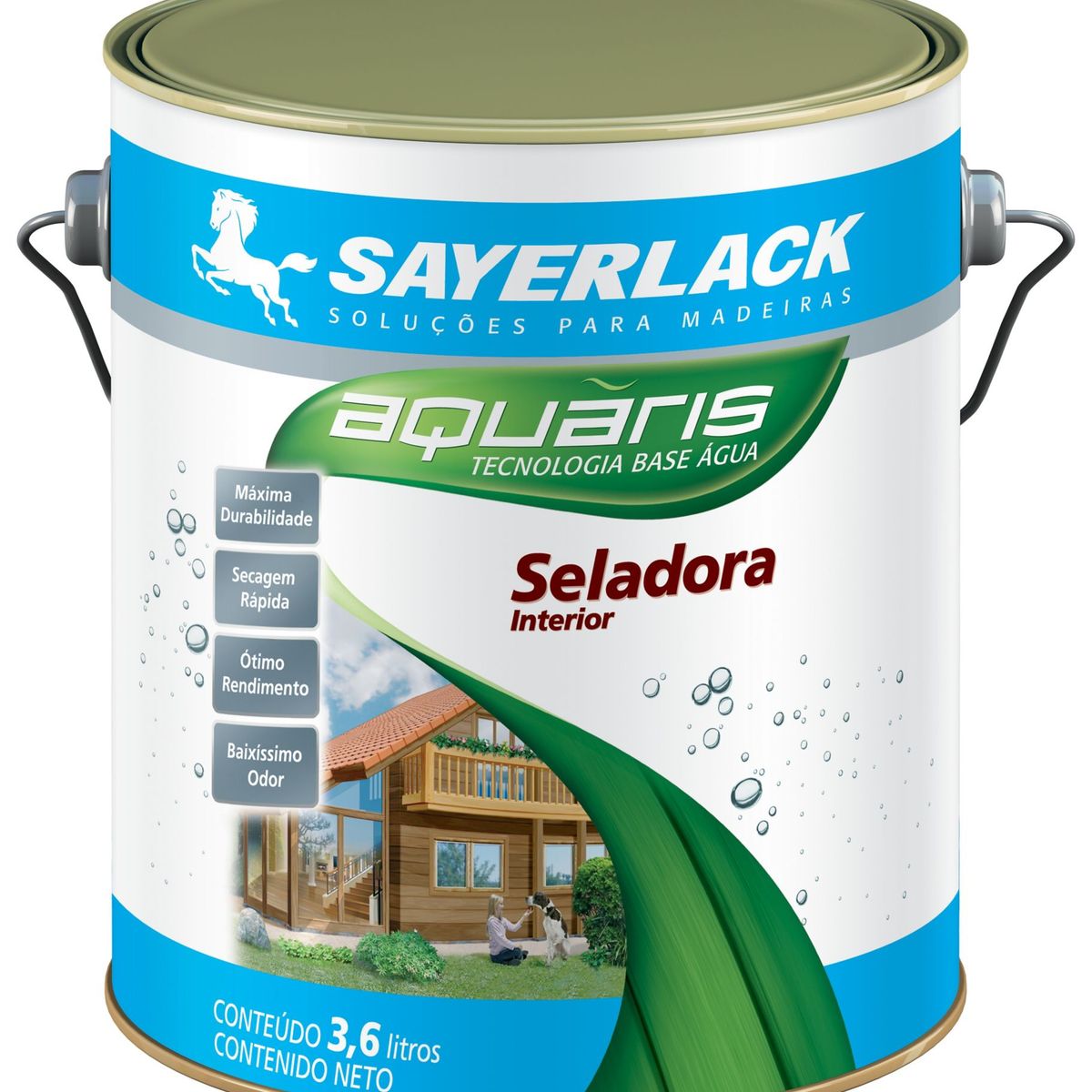 Seladora Aquaris Base Água 900ml Transparente Sayerlack, marca Sayerlack - Foto Principal