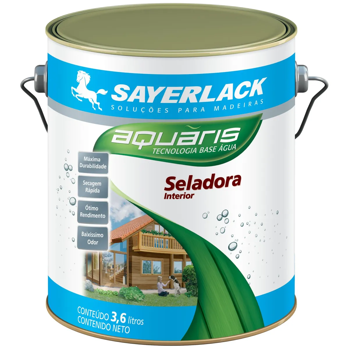 Seladora Aquaris Base Água 900ml Transparente Sayerlack, marca Sayerlack - Foto Principal