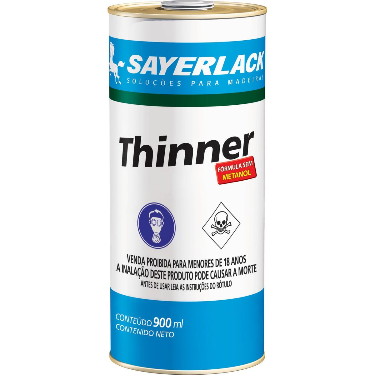 Thinner Profissional 0,9L Transparente Sayerlack, marca Sayerlack - Foto Principal