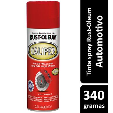 Tinta Spray Brilhante Automotivo Pina de Freio 340ml Vermelho