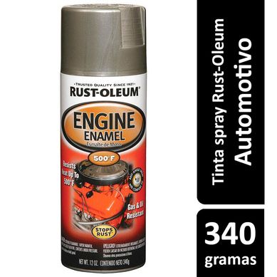 Tinta Spray Brilhante Automotivo Motor 340ml Alumnio