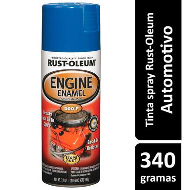 Tinta Spray Brilhante Automotivo Motor 340ml Azul