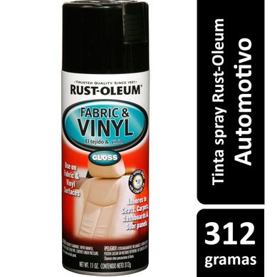 Tinta Spray Brilhante Automotivo Vinil 312ml Preto
