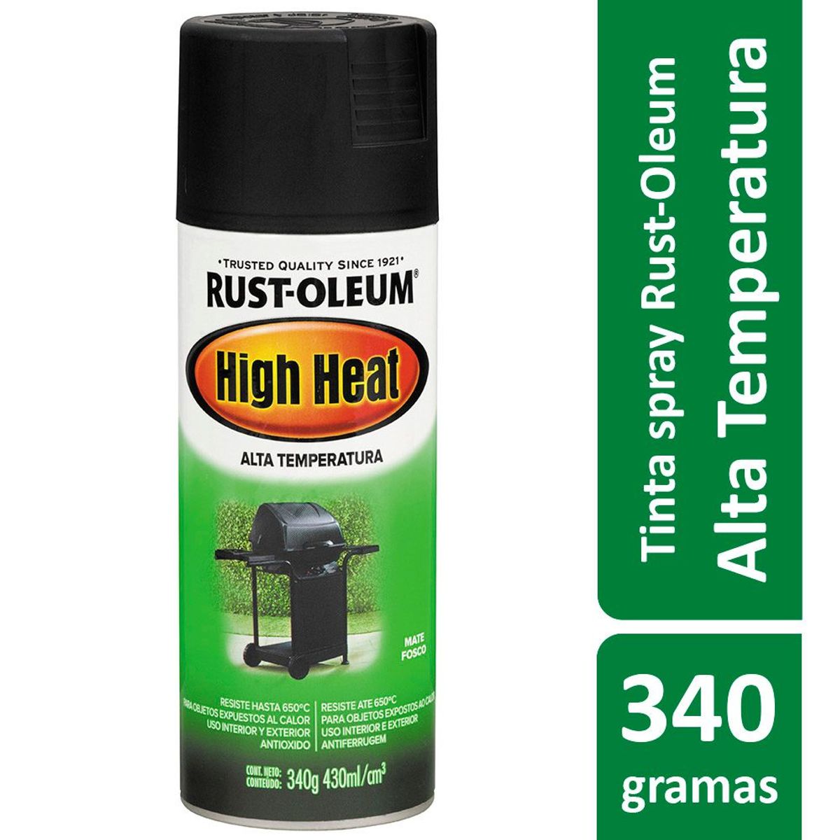 Tinta Spray Fosco Speciality 430ml Preto, marca Rust-Oleum - Foto Principal