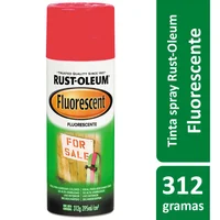 Tinta Spray Fluorescente Speciality 395ml Vermelho