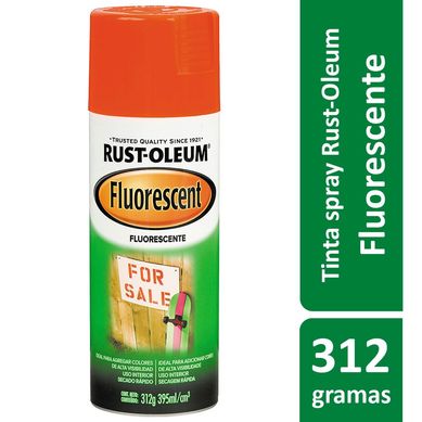 Tinta Spray Fluorescente Speciality 395ml Laranja
