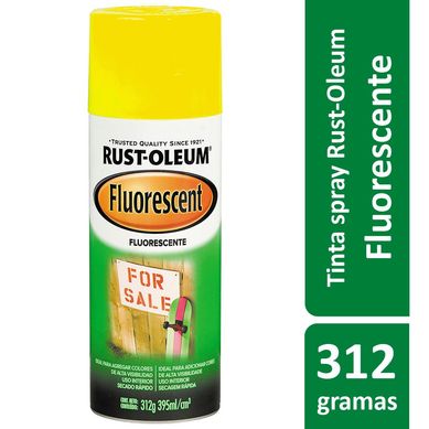 Tinta Spray Fluorescente Speciality 395ml Amarelo