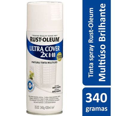 Tinta Spray Brilhante Ultra Cover 430ml Branco