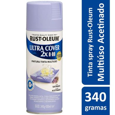 Tinta Spray Acetinado Ultra Cover 430ml Lils