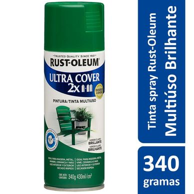Tinta Spray Brilhante Ultra Cover 430ml Verde Claro