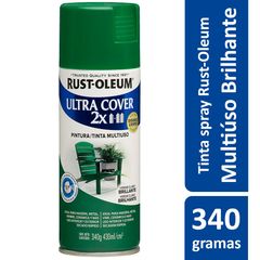 Tinta Spray Brilhante Ultra Cover 430ml Verde Claro