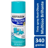 Tinta Spray Brilhante Ultra Cover 430ml Turquesa