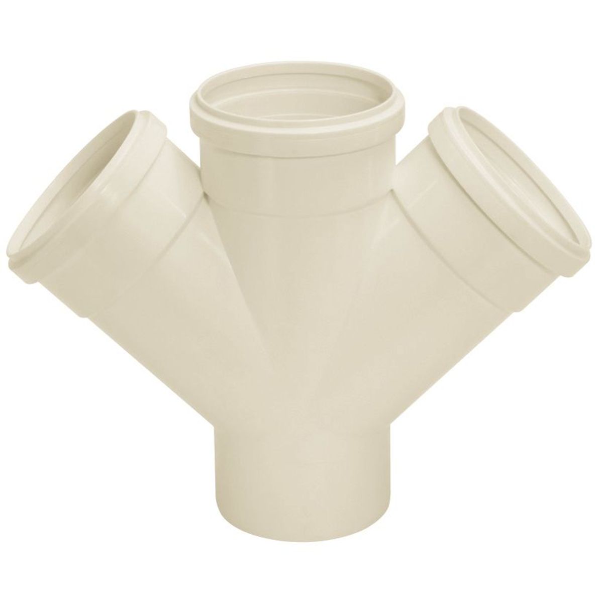 Junção Dupla Esgoto Branco 75mm, marca Amanco - Foto Principal