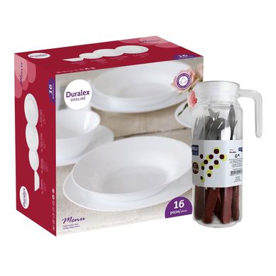 Combo Aparelho de Jantar e Conjunto de Talheres