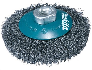 Escova de Ao Tipo Cnica Makita 115 mm Cinza