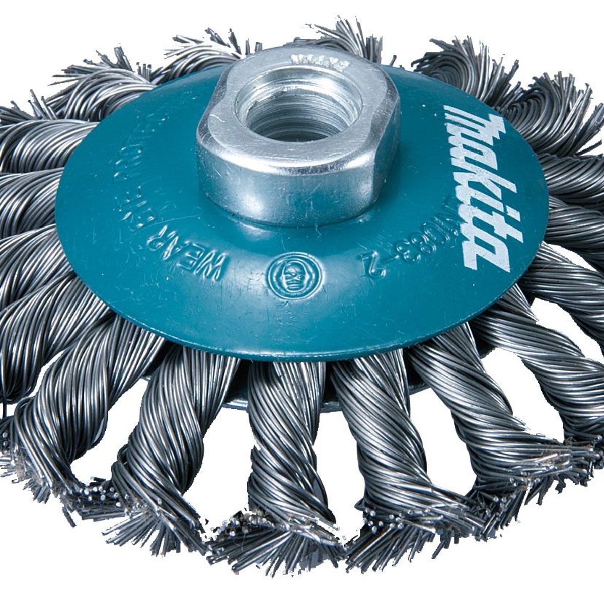 Escova De Aço Tp Concavo M14 115mm, marca Makita - Foto Principal