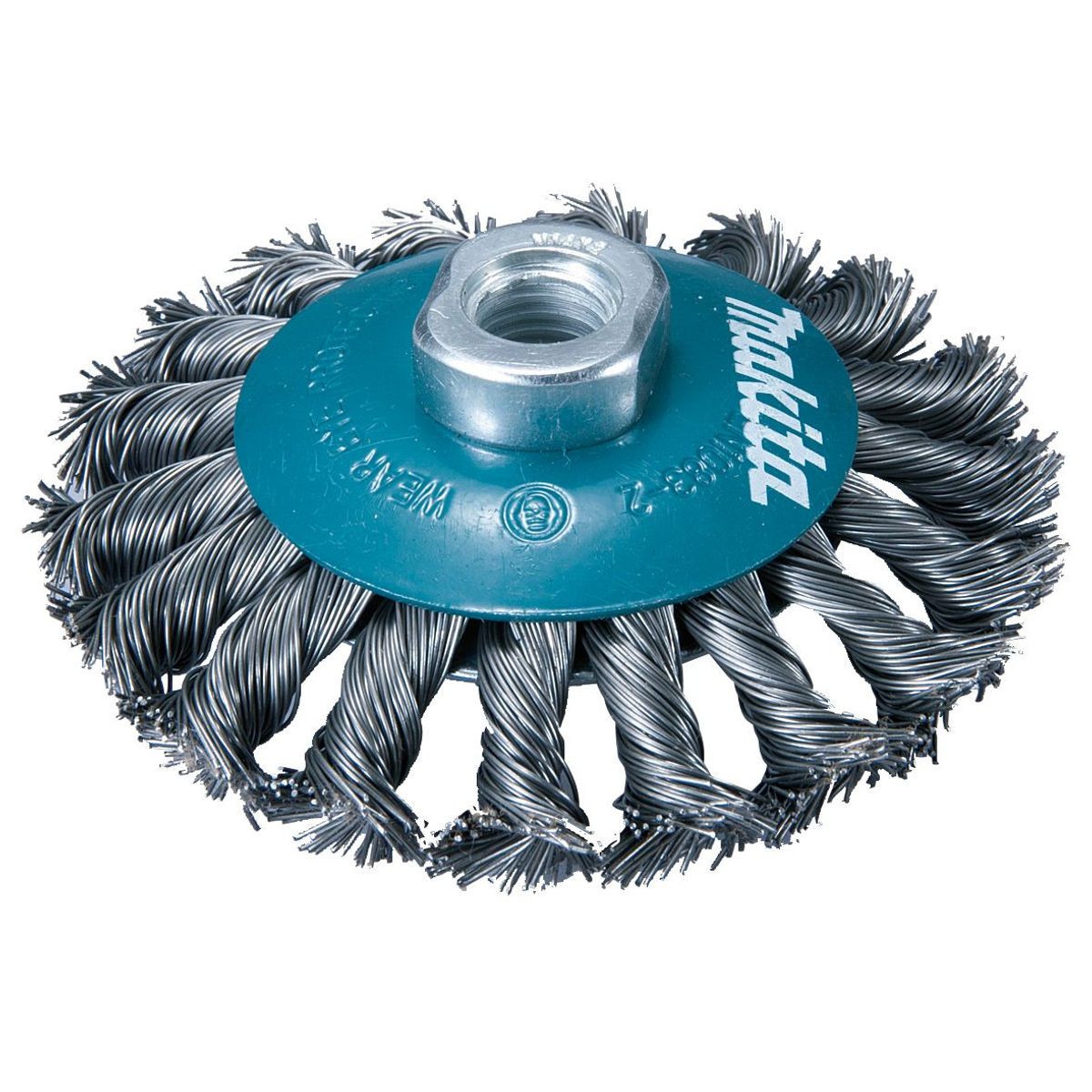 Escova De Aço Tp Concavo M14 115mm, marca Makita - Foto Principal