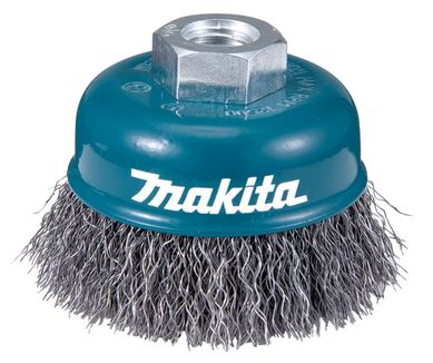 Escova de Ao Tipo Copo M14 Makita 60 mm Cinza