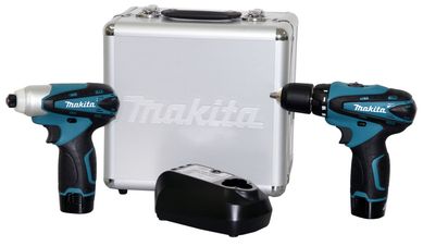 Kit Parafusadeira e Furadeira de Impacto Mandril 3/8