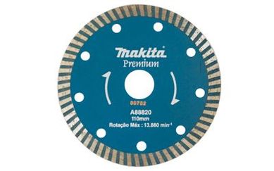 Rebolo Diamantada Turbo, Azul, 110mm, Azul