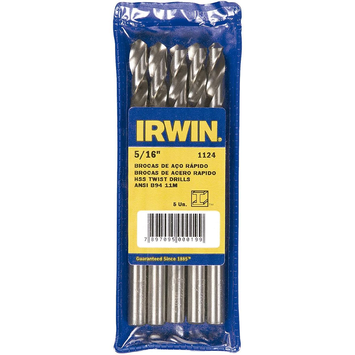 Broca Ar Ansi B 94 106x17/64 Pol As Um, marca Irwin - Foto Principal