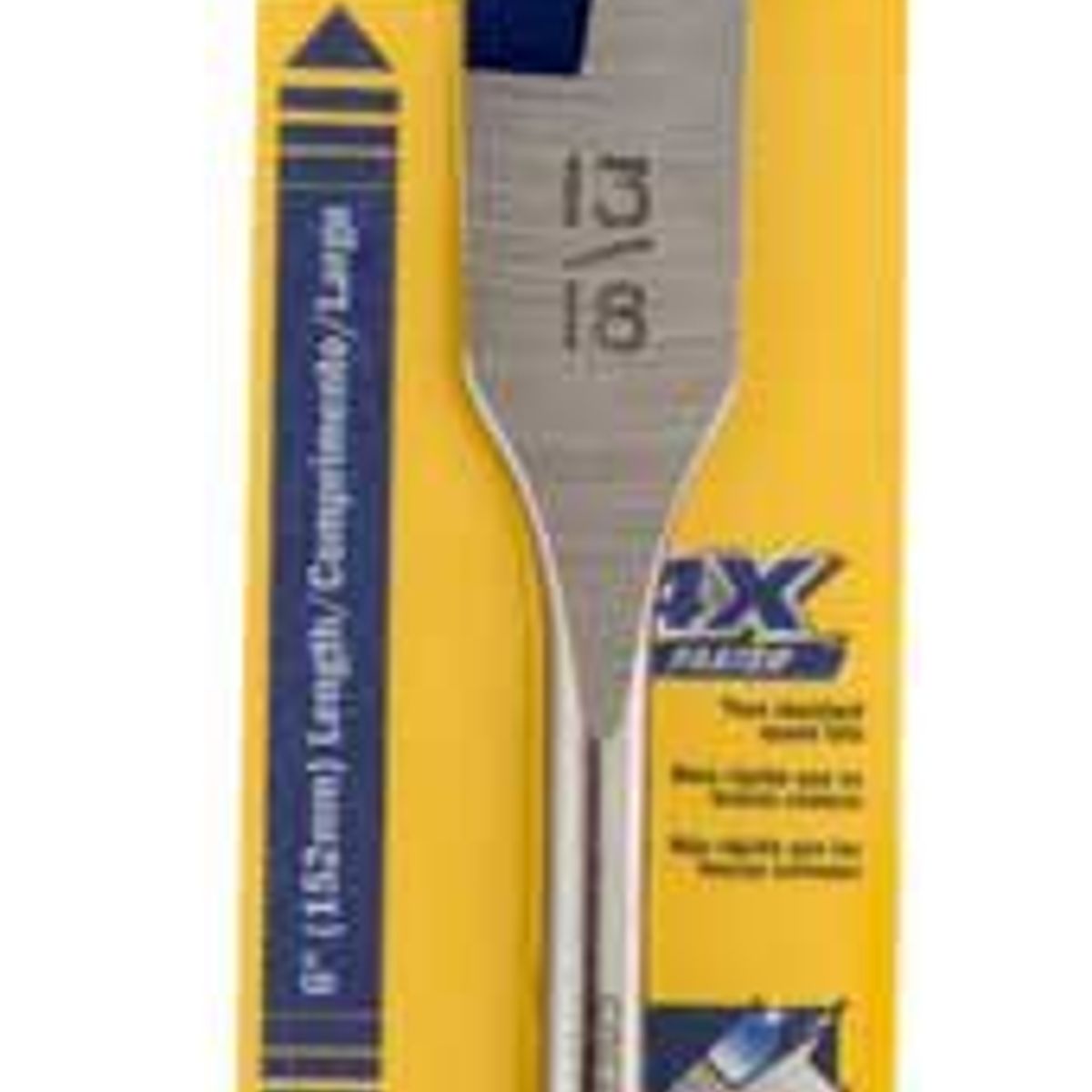 Broca Chata Para Madeira Spdb 150Mm 6x13/16", marca Irwin - Foto 2