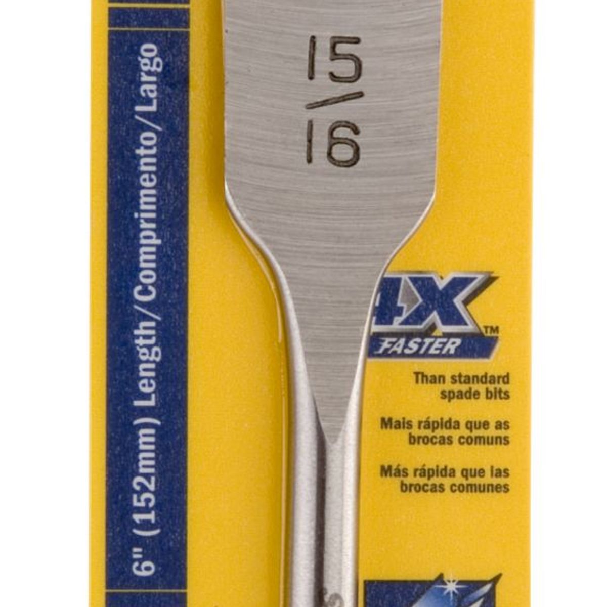 Broca Chata Para Madeira Spdb 150Mm 6x15/16"  Irwin, marca Irwin - Foto Principal