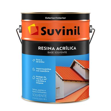 Resina Acrlica, Incolor, 18L