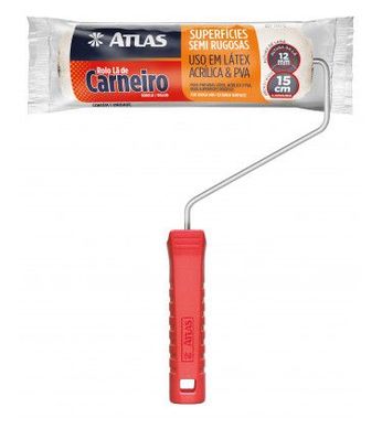 Rolo para Pintura de L 12mm e Garfo de Ao para Pintura 15cm REF-328/15