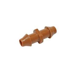 Conexão 8mm em Linha 5 peças, Marrom