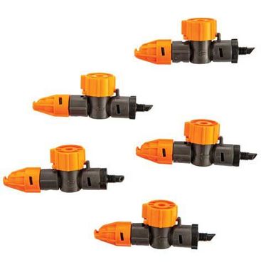 Micro Aspersor 90 5 Peas, Preto