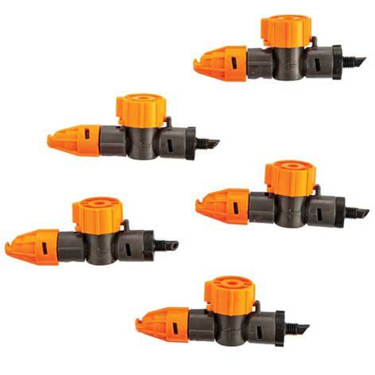Micro Aspersor 90° 5 Peças, Preto, marca Elgo - Foto Principal