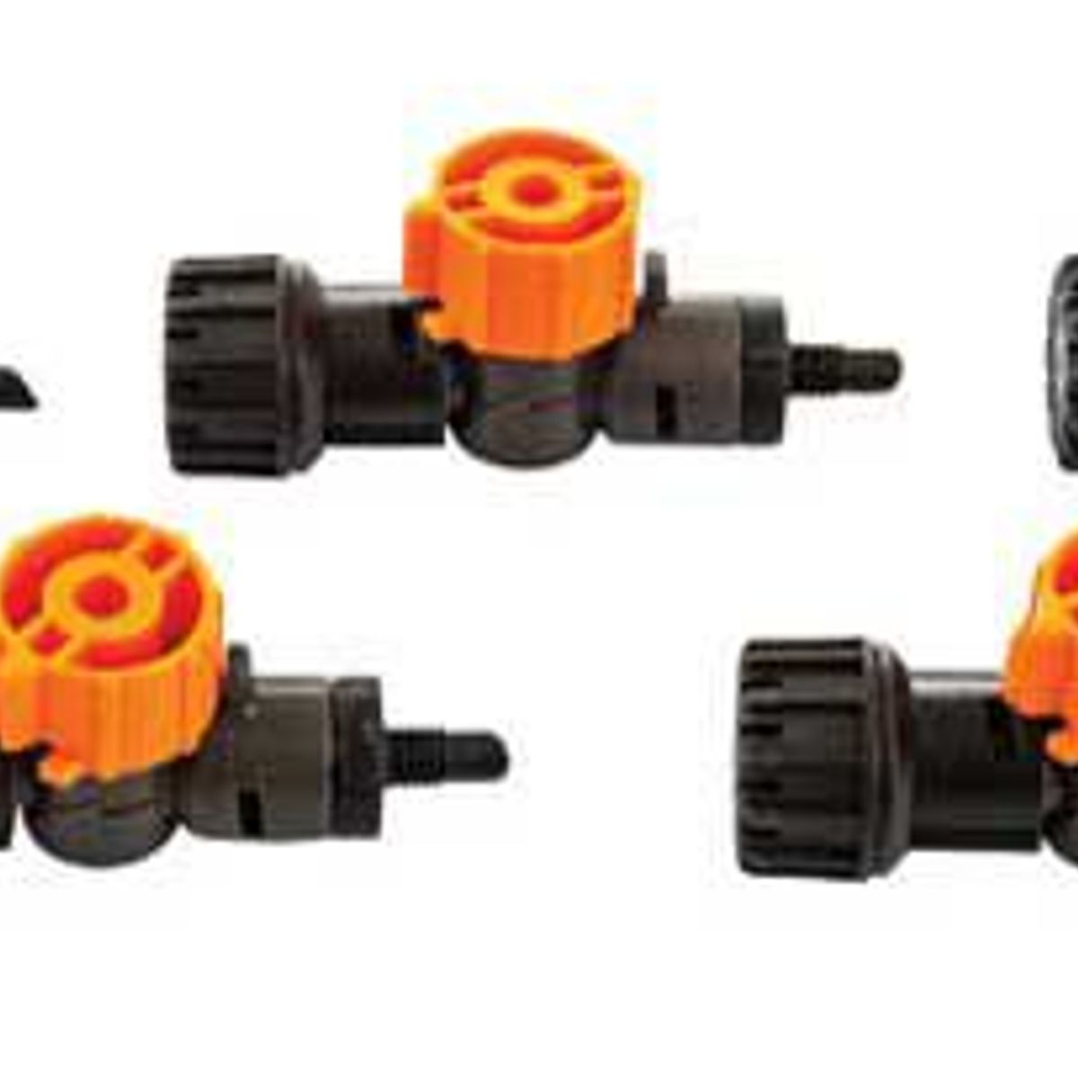 Micro Aspersor Bubbler 360° 5 Peças, Preto, marca Elgo - Foto Principal
