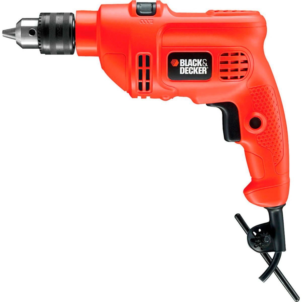 Furadeira de Impacto 3 8" 10mm 560W TM500BR 127V Laranja e Preto Black+Decker, marca Black&decker - Foto Principal