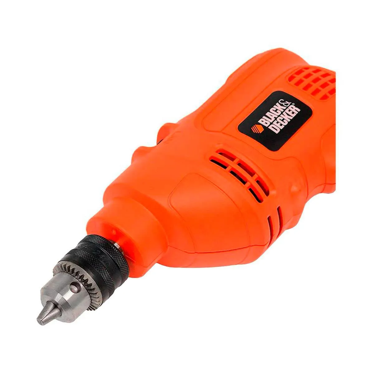 Furadeira de Impacto 3 8" 10mm 560W TM500BR 127V Laranja e Preto Black+Decker, marca Black&decker - Foto 2