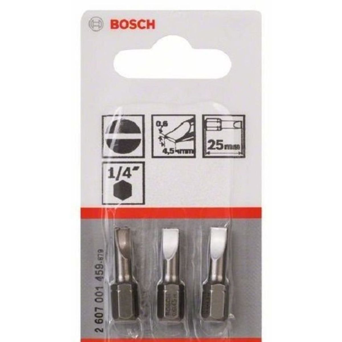 Bits Fenda com 3 Unidades, marca Bosch - Foto Principal