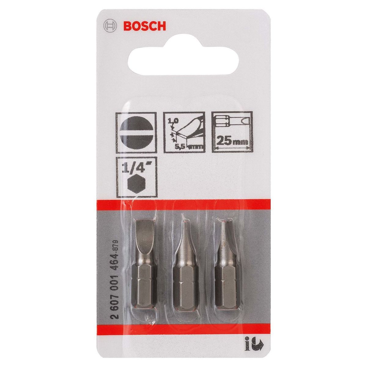 Bits Fenda com 3 Unidades, marca Bosch - Foto Principal