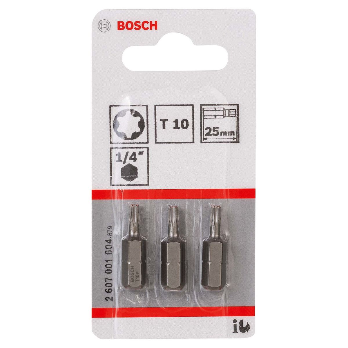 Bits Torx N10 Com 3 Unidades, marca Bosch - Foto Principal