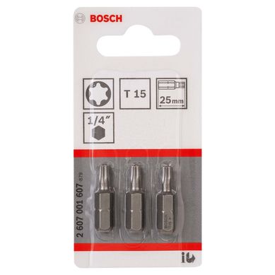Bits Torx N15 Com 3 Unidades