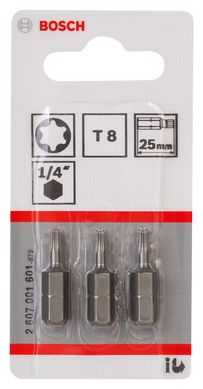Bits Torx N8 Com 3 Unidades