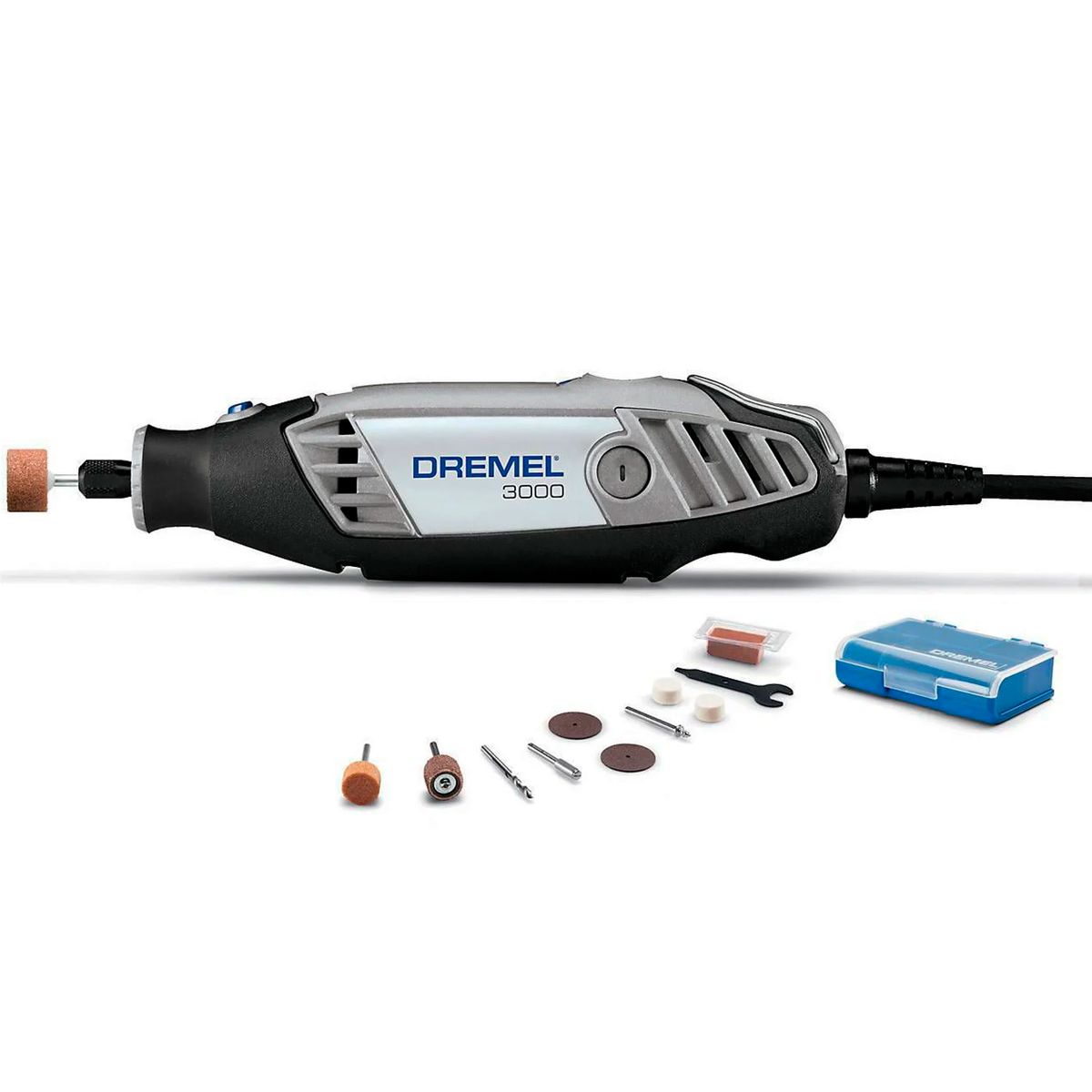 Dremel 3000 Micro Retífica com 10 Acessórios 127V, marca Dremel - Foto Principal